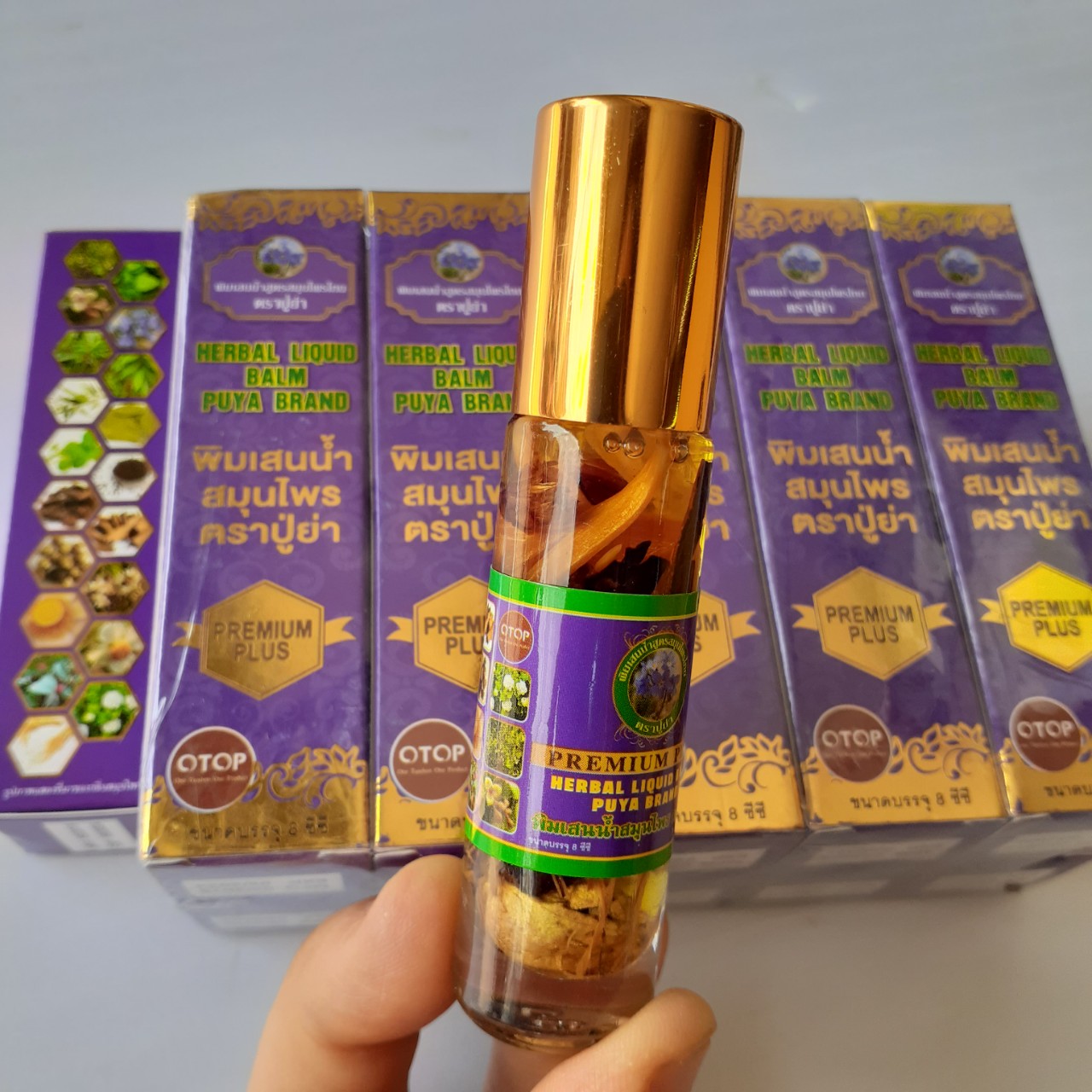 [HCM]Dầu lăn Otop 19 loại thảo dược Thái Lan
