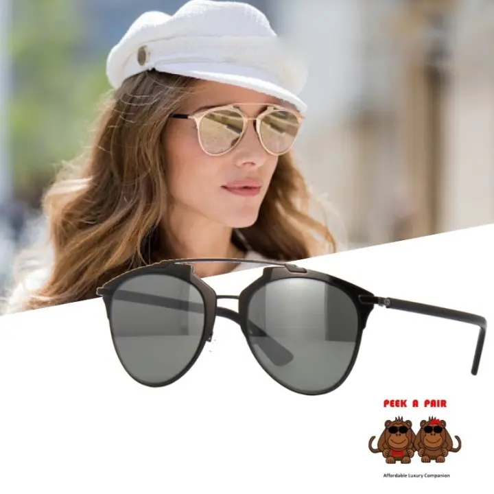 reflected sunglasses