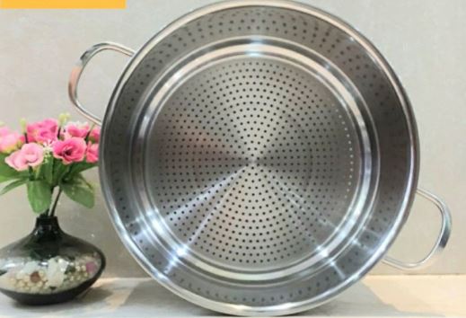 Ngăn xửng hấp inox không gỉ  24cm+26cm (lỗ nhỏ)