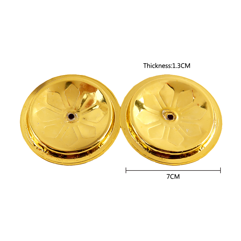 💖New Production💖 2Pcs Oil Lamp Floating Wick Holders Enshrine Supplies For Buddha Lamp Long Light