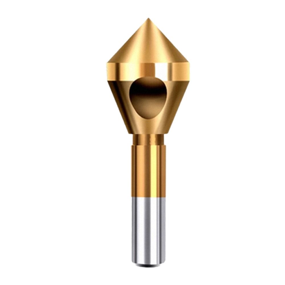 PETIYOUZA Đa chức năng Dụng cụ mở Vát mép 90 độ HSS Mũi khoan định tâm Máy cắt vát gỗ Mũi khoan mũi khoan Mũi khoan bồn rửa Máy cắt vát cạnh