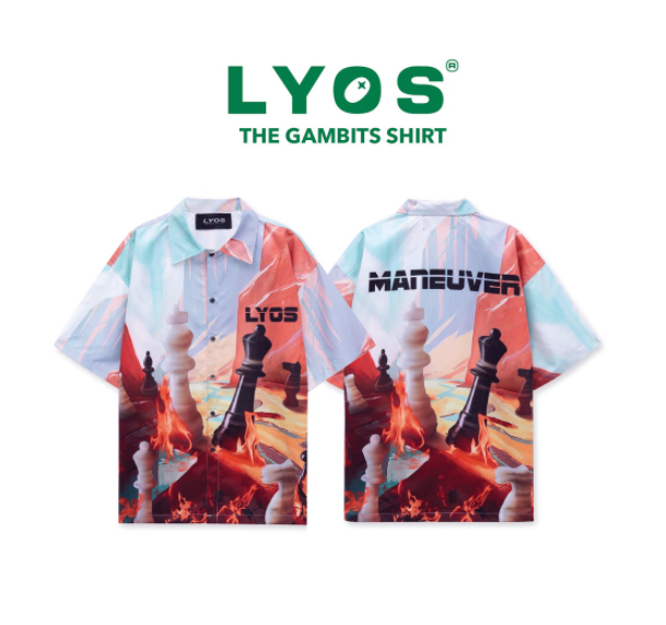 [CHÍNH HÃNG] Áo sơ mi LYOS The Gambits Shirt