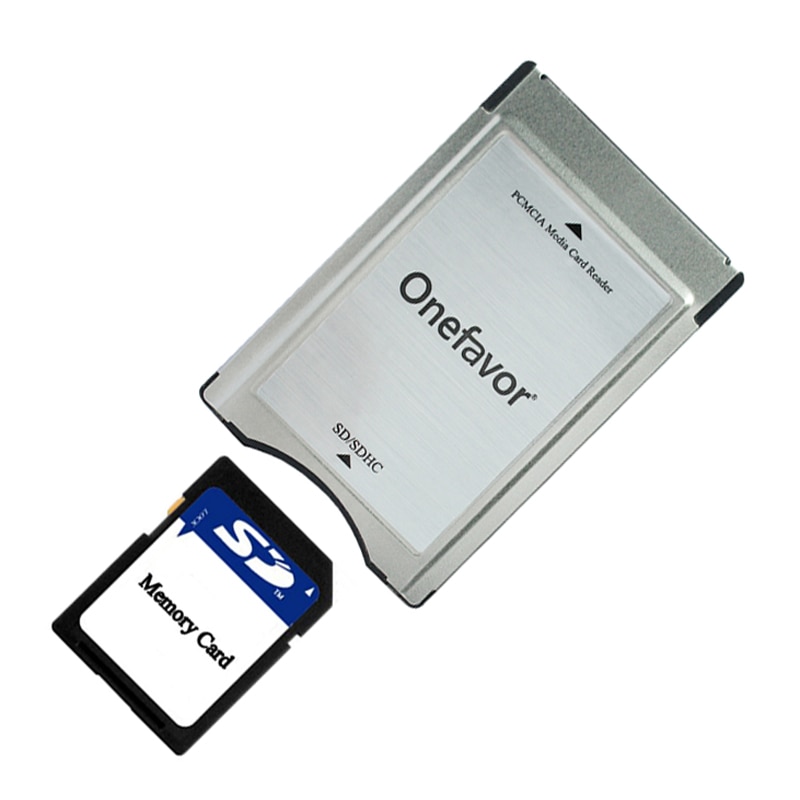Promotion! ! !sd card adapter onefavor pcmcia card reader for mercedes benz mp3 memory free shiping