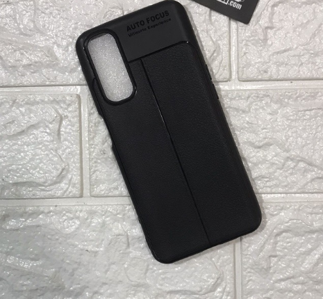 Ốp lưng Realme 7 / realme 7 pro silicon da màu đen