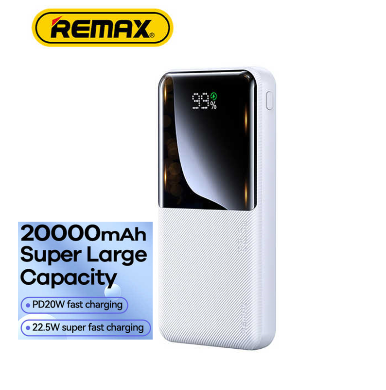 REMAX 20000mAh Fast Charging Power Bank PD 20W and 22.5W Quick Charge ...
