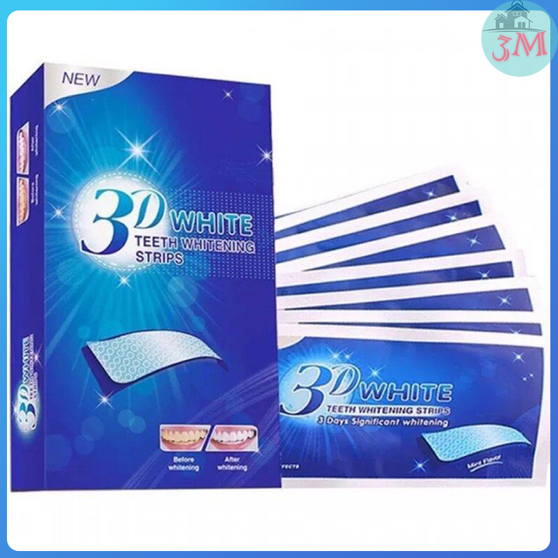 Miếng Dán Trắng Răng 3D/5D White