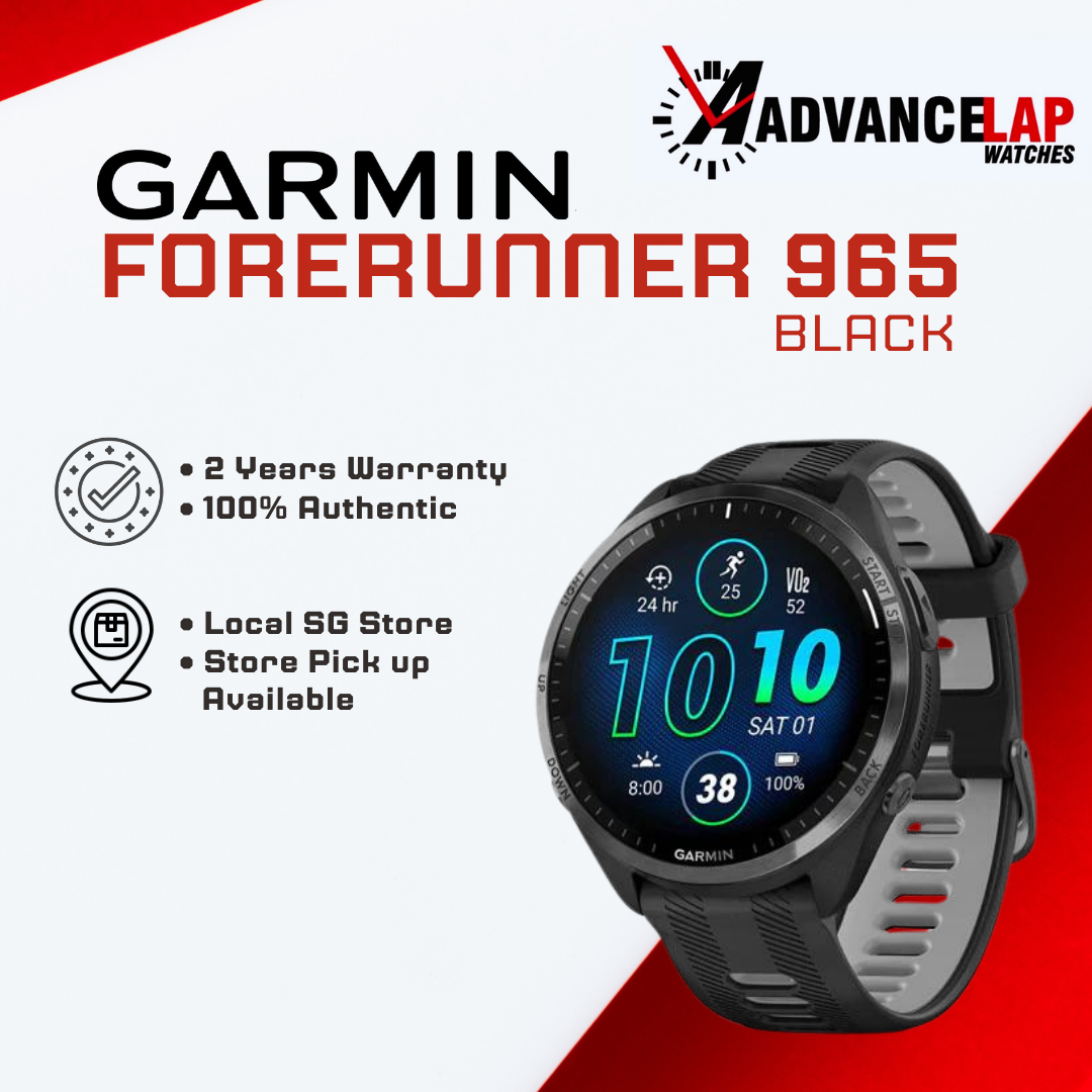 【新品未開封】GARMIN Forerunne 965 Black 保証書付き Garmin Forerunner 965 | Fitness Smartwatch w/ Wi-Fi & GPS