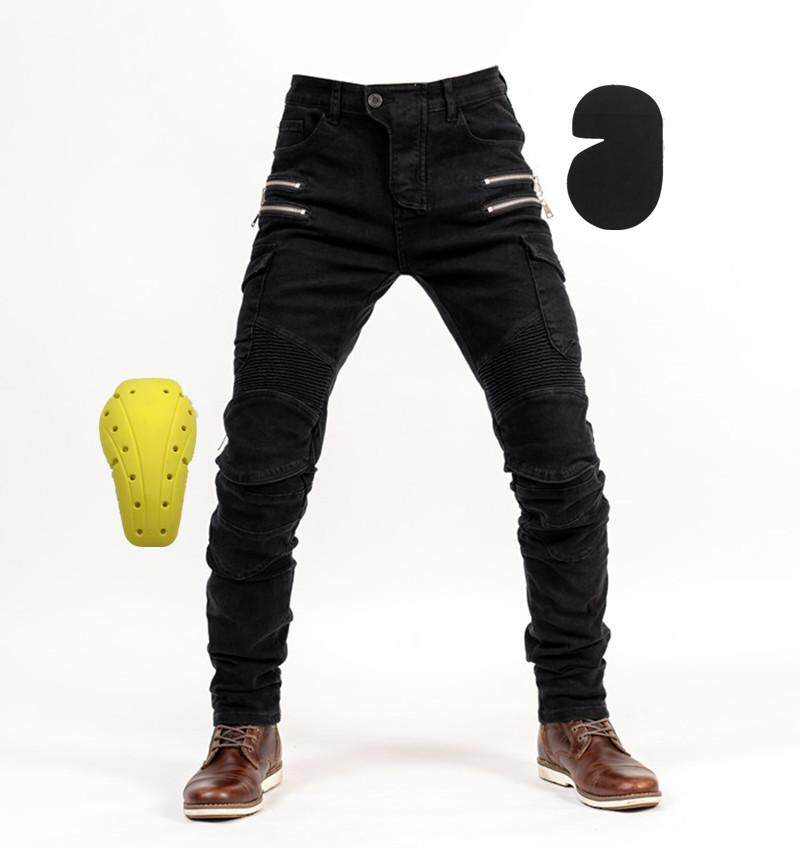 Komine Motopants Leisure Xe máy Quần jean đi xe địa hình Thiết kế quần cưỡi Motocross có bảo vệ