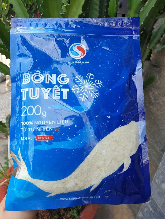 1 gói Bông Tuyết Sa Phạm / mồi câu cá