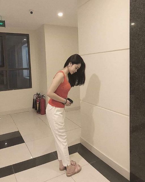 Quần baggy nữ, quần đũi chun nơ