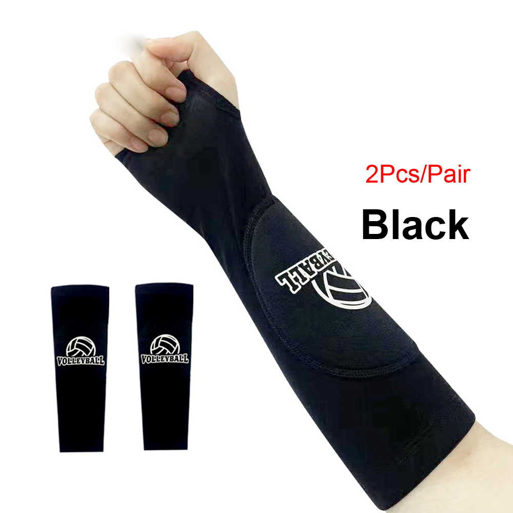1Pair Volleyball Arm Sleeves Passing Hitting Forearm Sleeves with