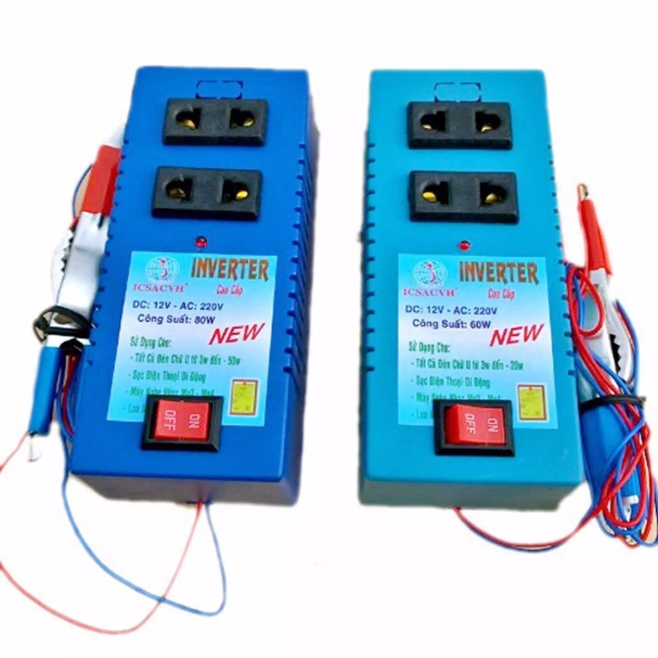 Bộ Đảo Điện 12V Ra 22OV Công Suất 60w