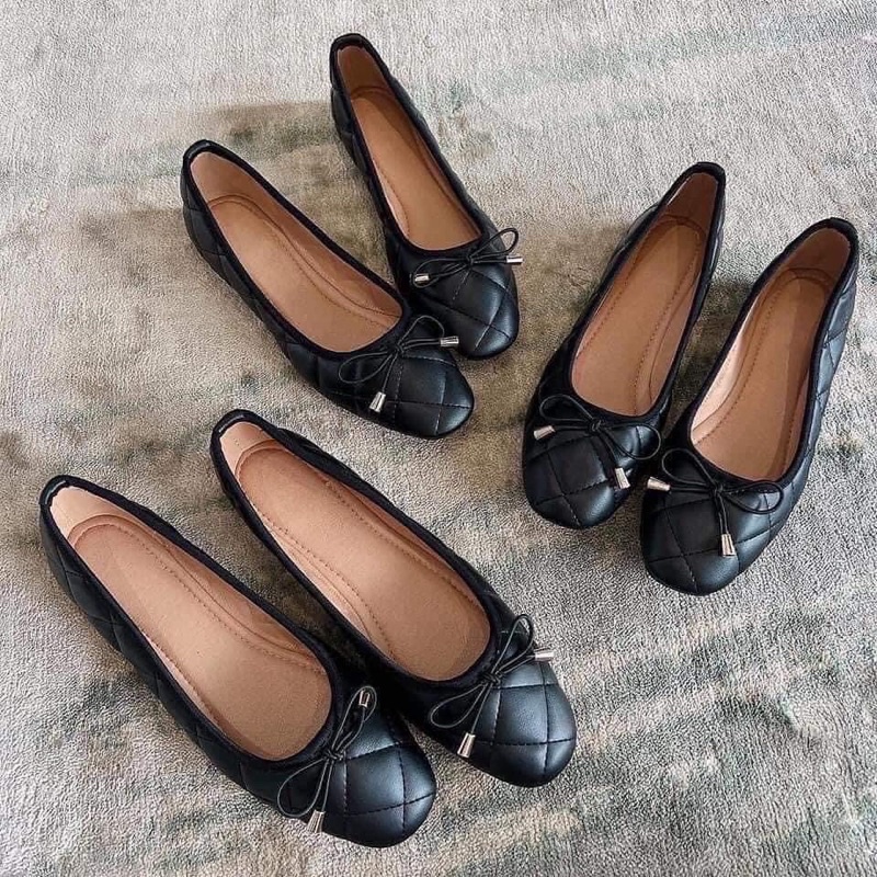 AA18-Giày búp bê bệt trám nữ Shein có sẵn