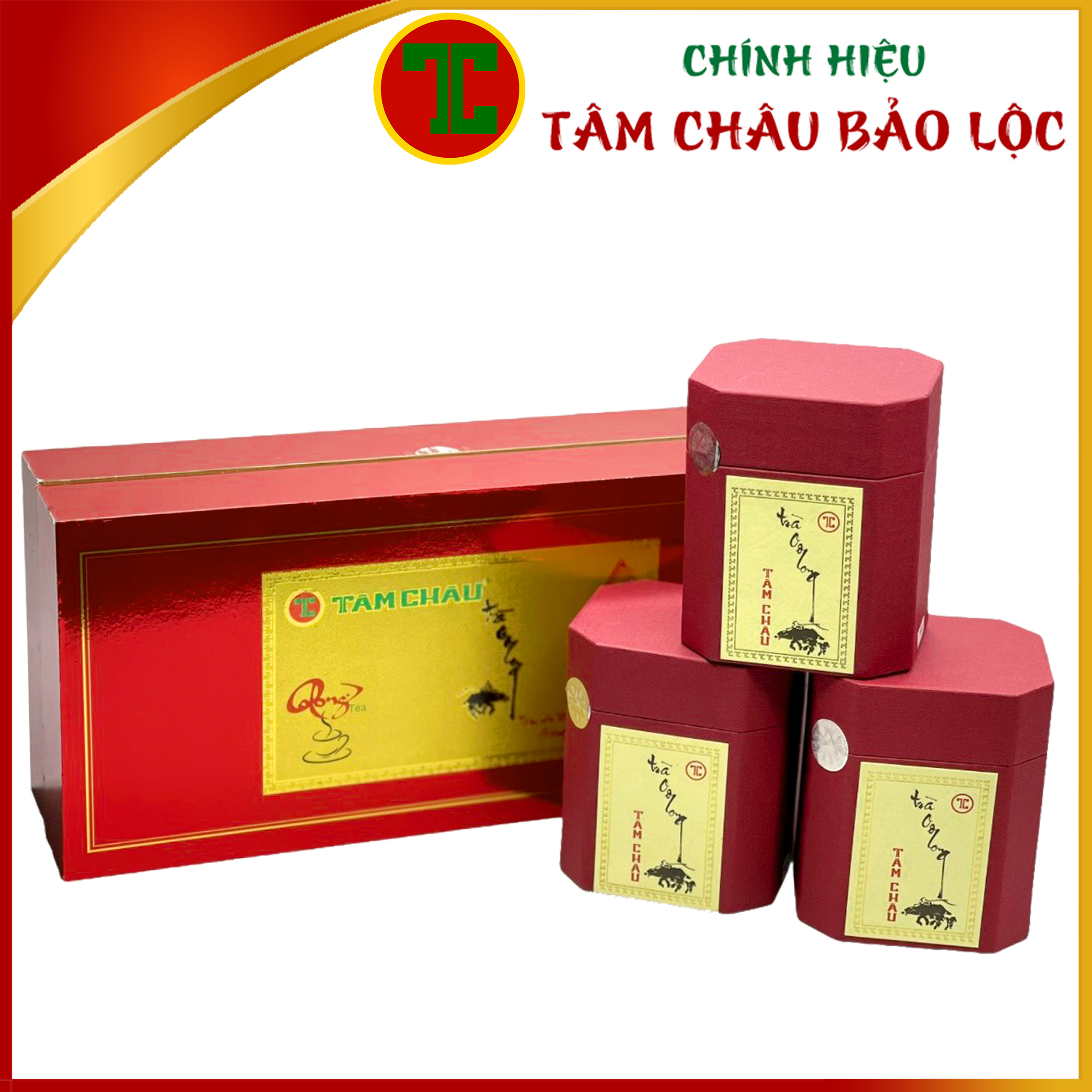 [TÂM CHÂU] Trà Oolong Thuần Đỏ 100Gr/300Gr