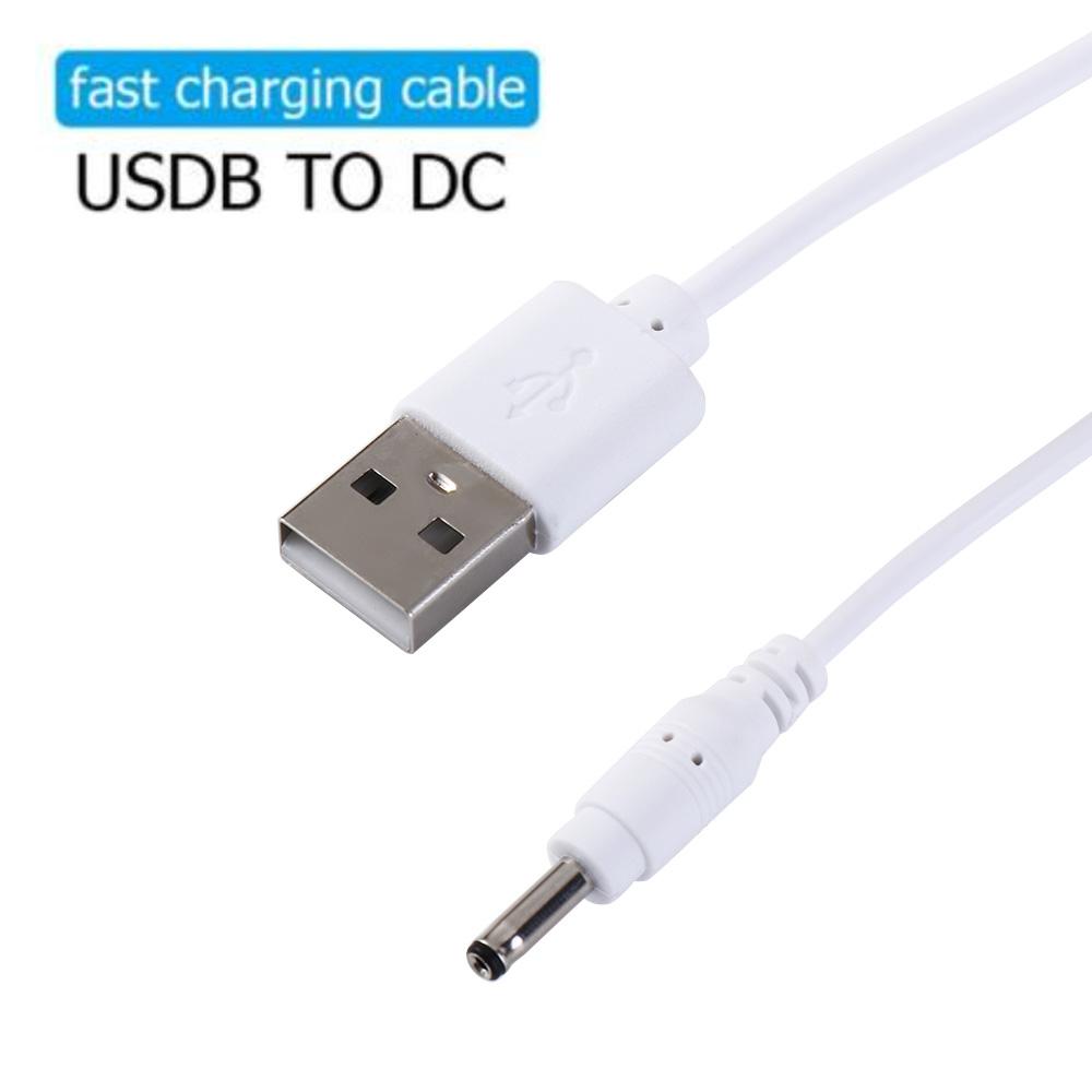 POISON Dc Power Plug Circular Hole Adapter USB Adapter Cable Barrel Power Cable 5V Power Supply Cord Dc Power Plug Line Usb To Dc 3.5mm Cable Charger Power Cable