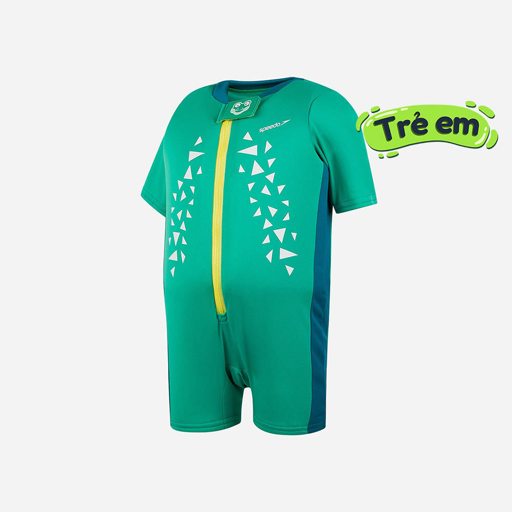 SPEEDO Kids Croc Printed Float Suit 8-12258D