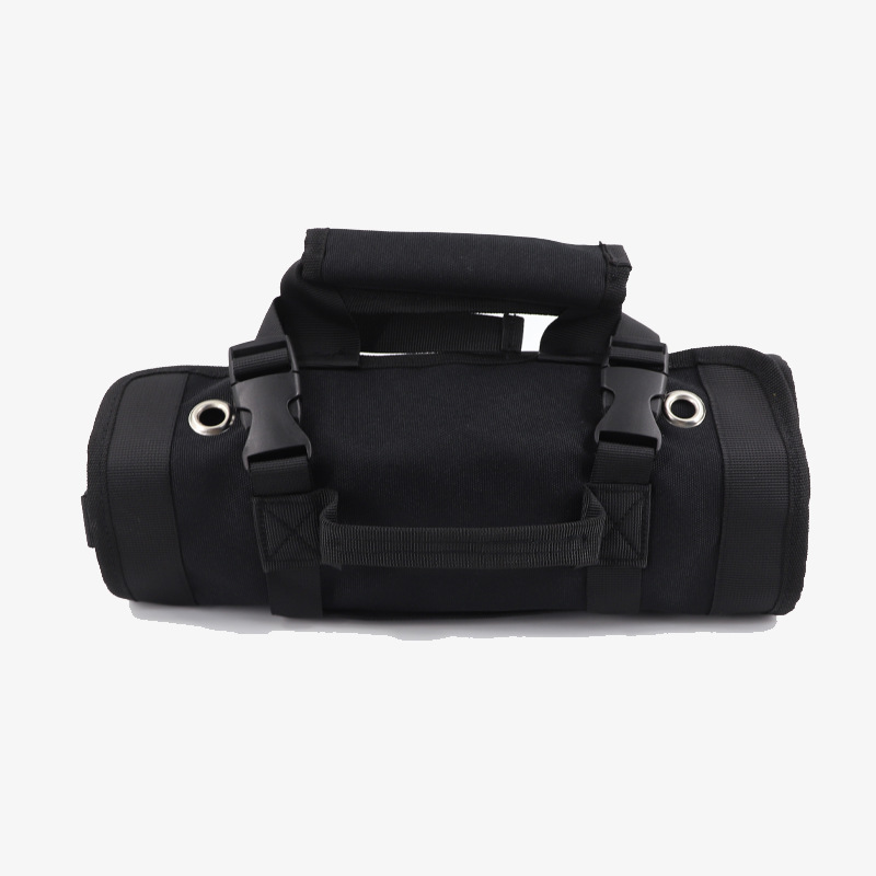 ZUOGUAN Roll Hardware Tool Kit Garden Style Electrician Carpentry Storage Bag Multi-purpose Car Hanging Storage Bag