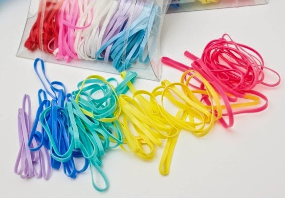 Dây Thun Cột Tóc nhiều màu ( túi 100 sợi)