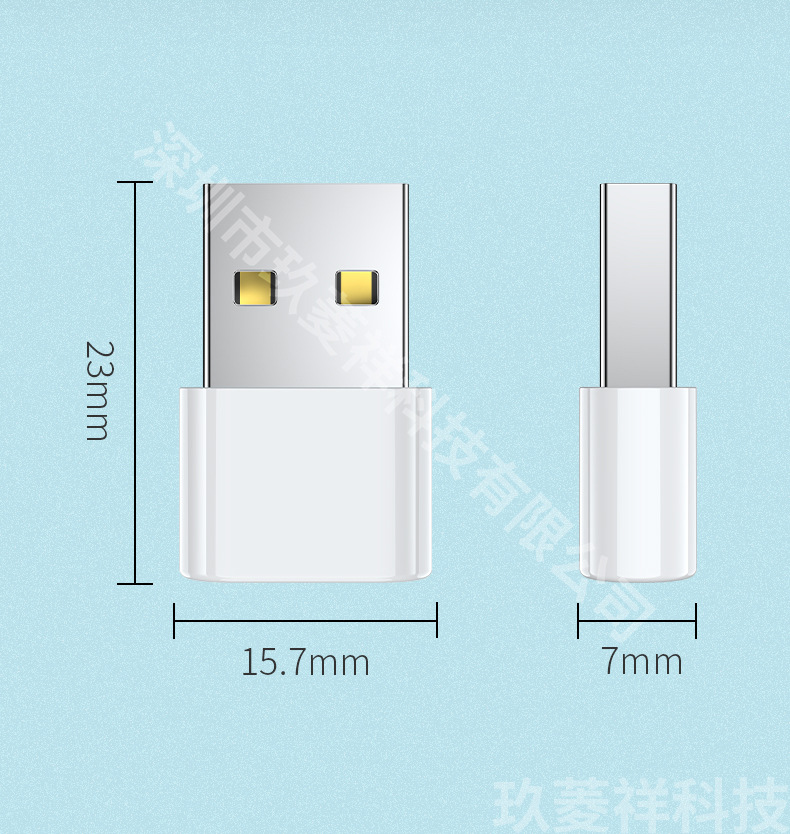 JACK CẮM CHUYỂN ĐỔI OTG TỪ TYPE-C SANG USB ( TRẮNG )