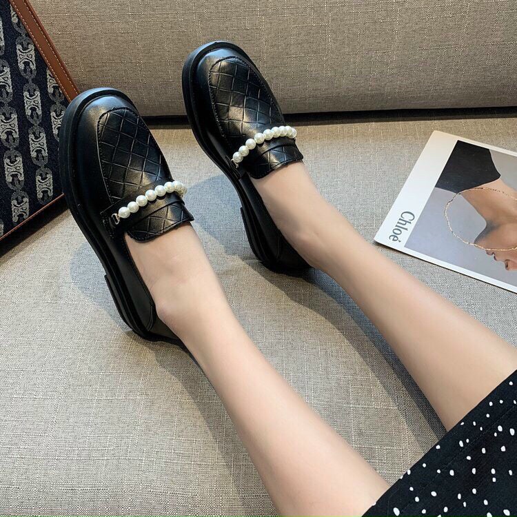 Giày đốc gắn nơ to gắn nơ G-G Đai