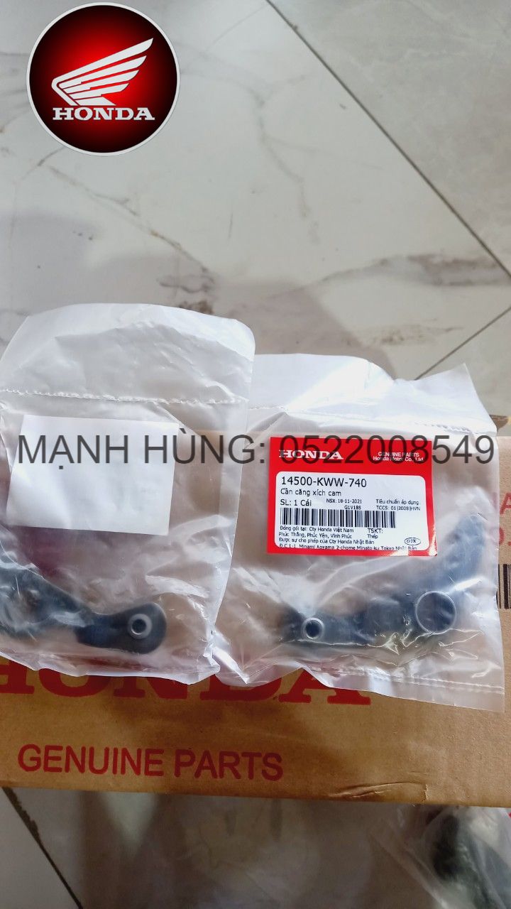 Cần căng xích cam Wave 110 (14500KWW74)