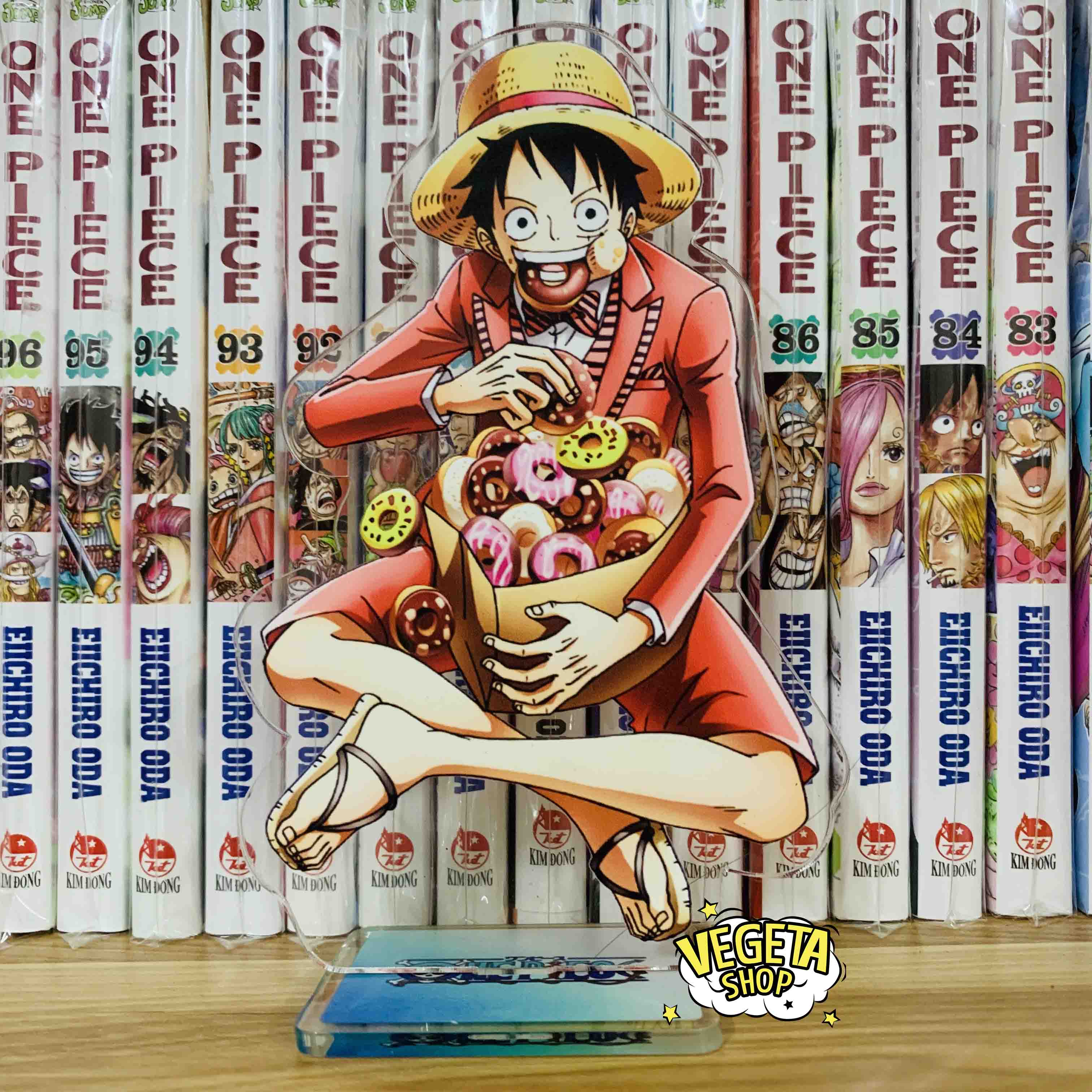 Mô Hình Tượng Standee Acrylic Mica 2 mặt - One Piece - Luffy Zoro Nami Sanji Usopp Chopper Robin Franky Brook Shanks Law Marco