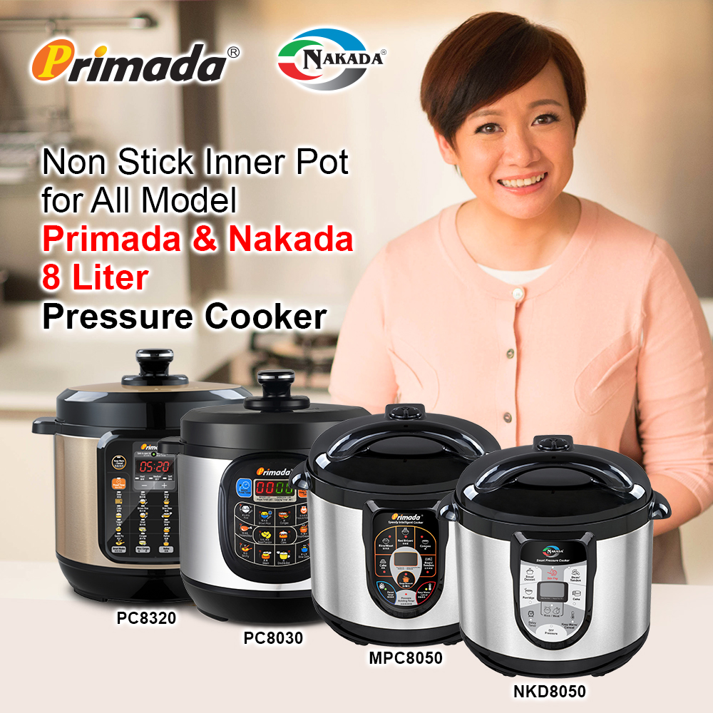 Primada Nakada Liter Non Stick Inner Pot PC8003 Lazada