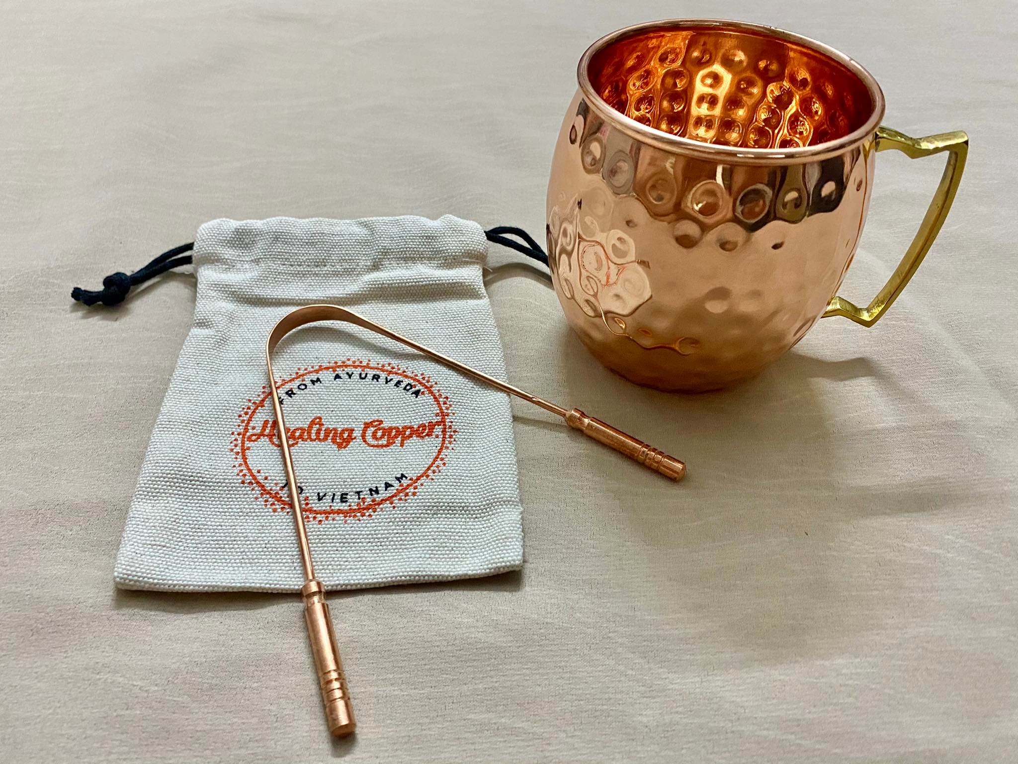 Copper Mug (Ly Đồng Nguyên Chất)