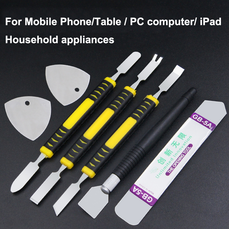 【New arrival】Mobile Phone Disassemble Hand Tool Set PC Metal Spudger LCD Opening Tools For Mobile Phone /PC /Table /iPhone /Computer. 