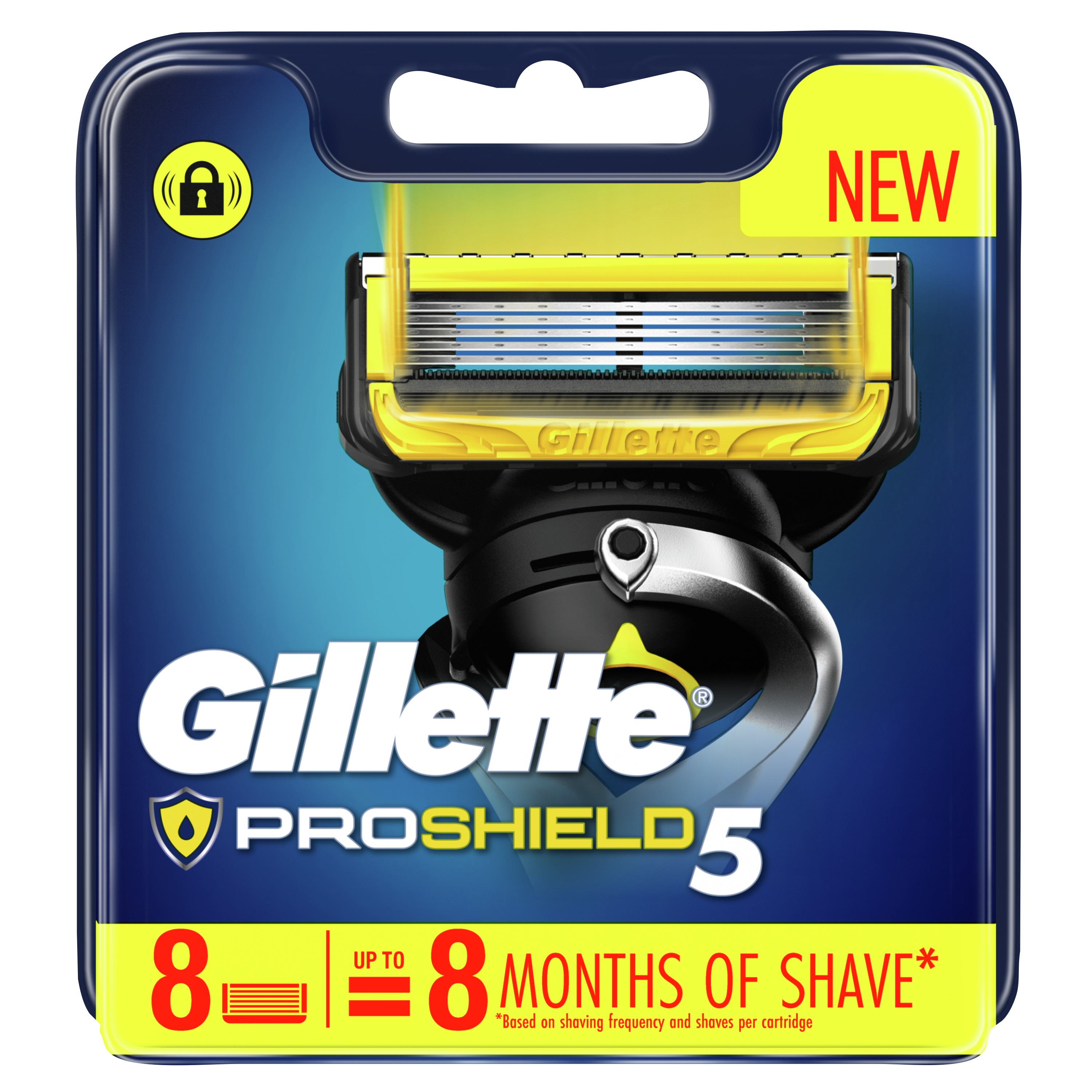 gillette fusion 5 proshield 8 pack