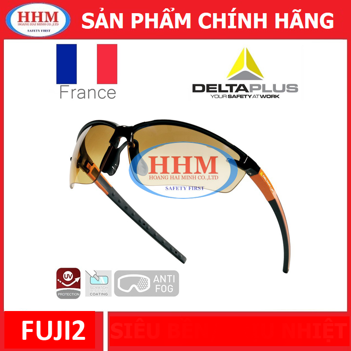 Kính bảo hộ cao cấp Deltaplus FUJI2 - màu Gradient