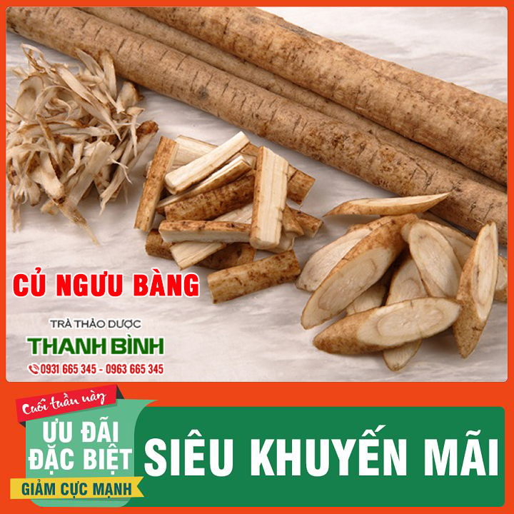 Củ ngưu bàng 1kg - hàng công ty loại 1