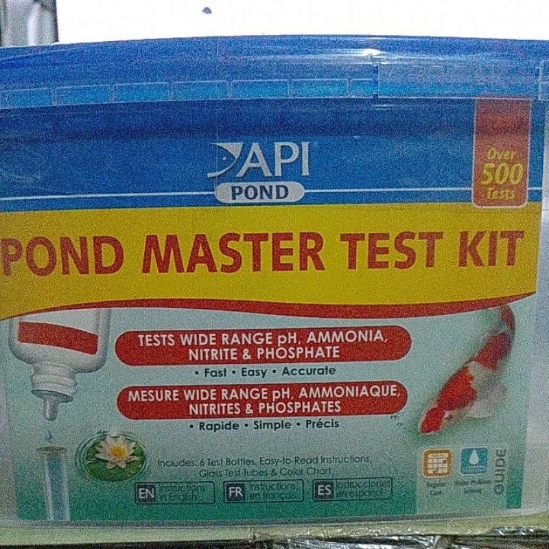 Pond master test on sale kit