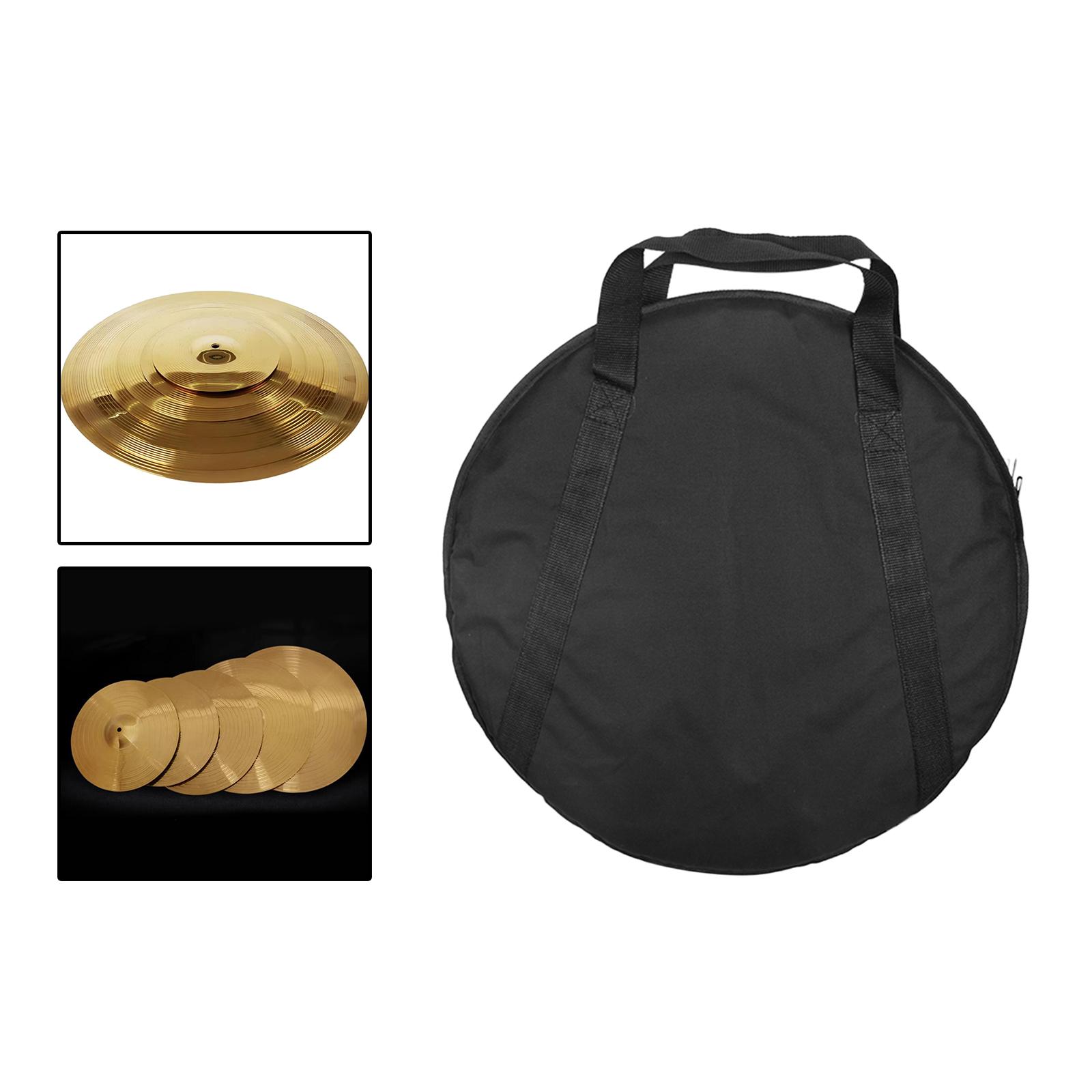 Magic Sound Cymbal Gig Bag Thicken Padded Musical Instrument Storage Bag for Drum Cymbal