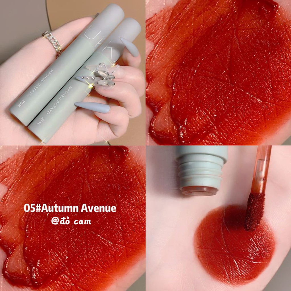 Son kem lì ZUK mềm mịn như nhung lâu trôi không làm khô môi