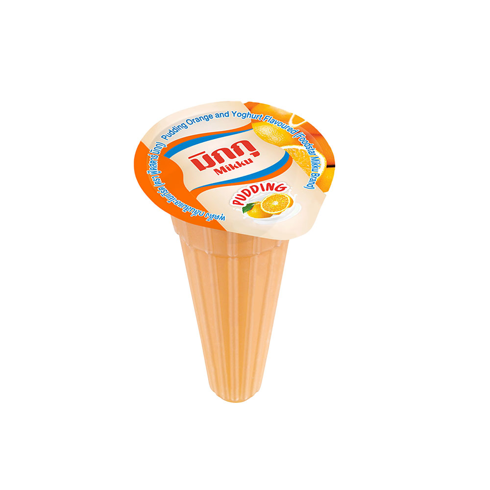 Thạch sữa chua pudding DeeDo Mikku Thái Lan (Thạch Pudding 3 vị sữa chua, sữa chua cam, sữa chua việt quất)