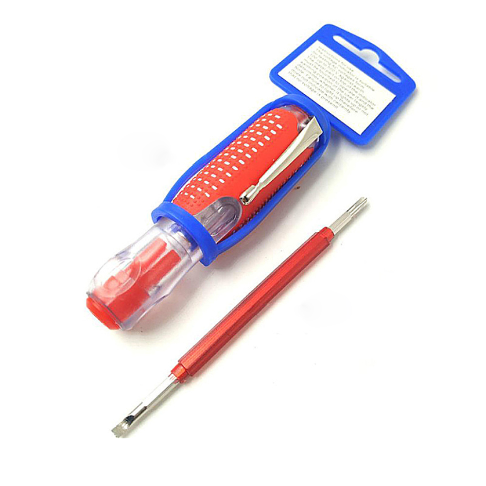 Bút Thử Điện 70-250V Bút Thử Điện Đáp Ứng Điện Áp Cảm Ứng Chống Nước Dụng Cụ Tuốc Nơ Vít Có Đầu Dò Bút Thử Đèn Báo