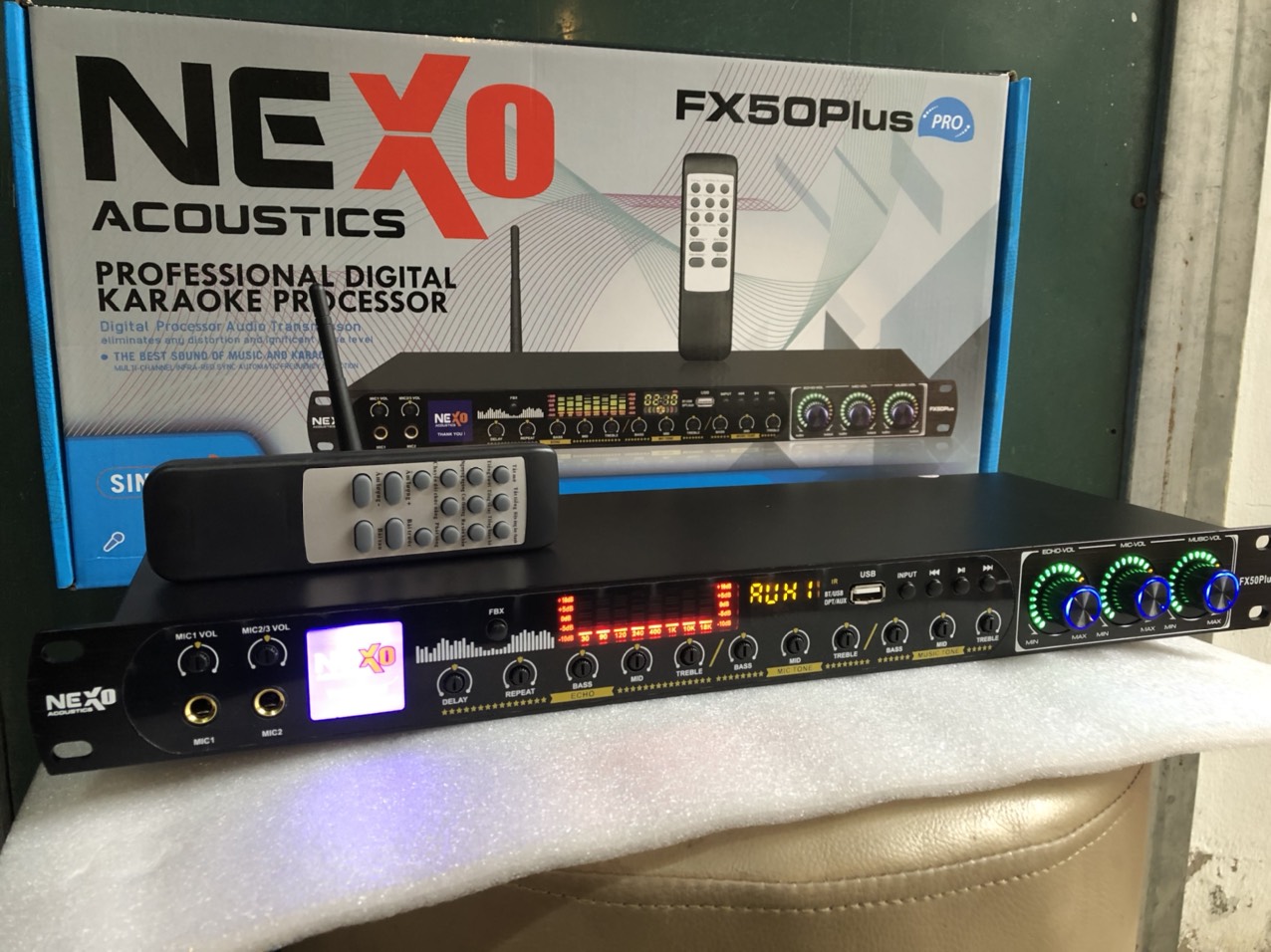 Vang cơ Nex FX50plus, Bluetooth, Echo + Reverb - TẶNG 2 DÂY CANON