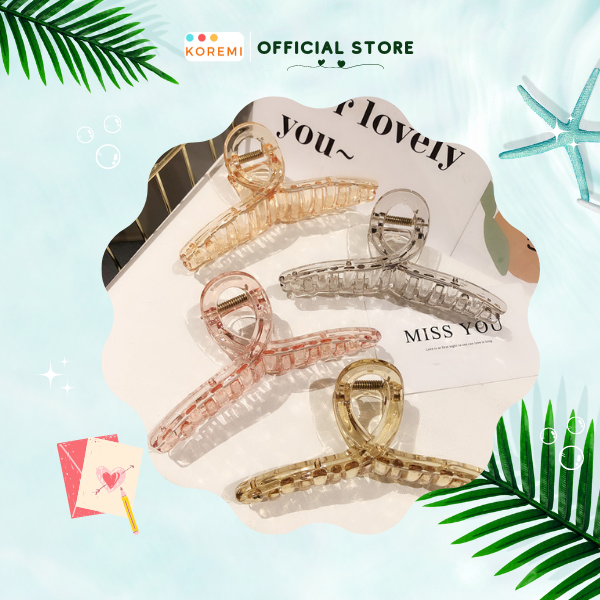 [Hot Trend] Kẹp tóc càng cua Limpid Y ♥︎ style Korean ♥︎