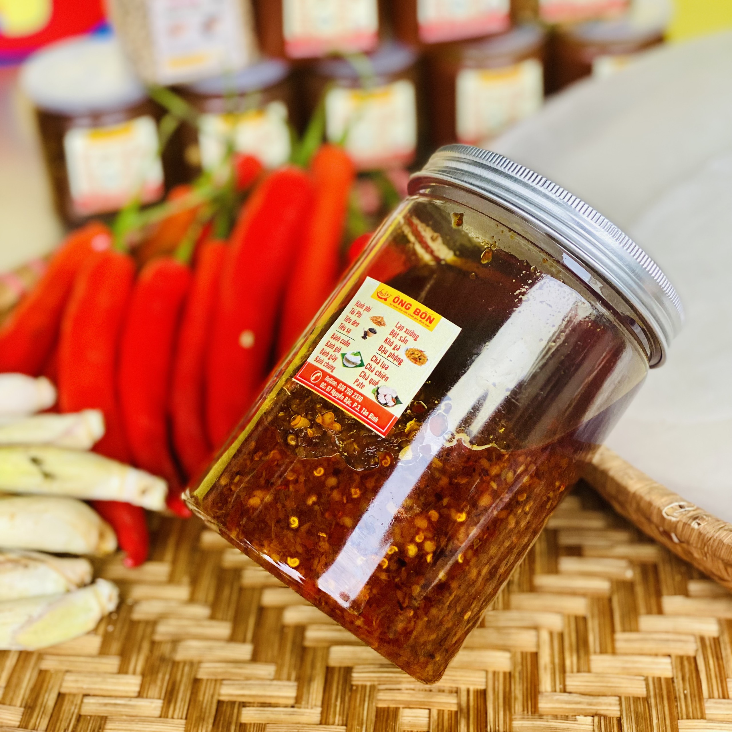 Sa Tế Ớt ÔNG BỐN - Cay Vừa, Thơm Nồng