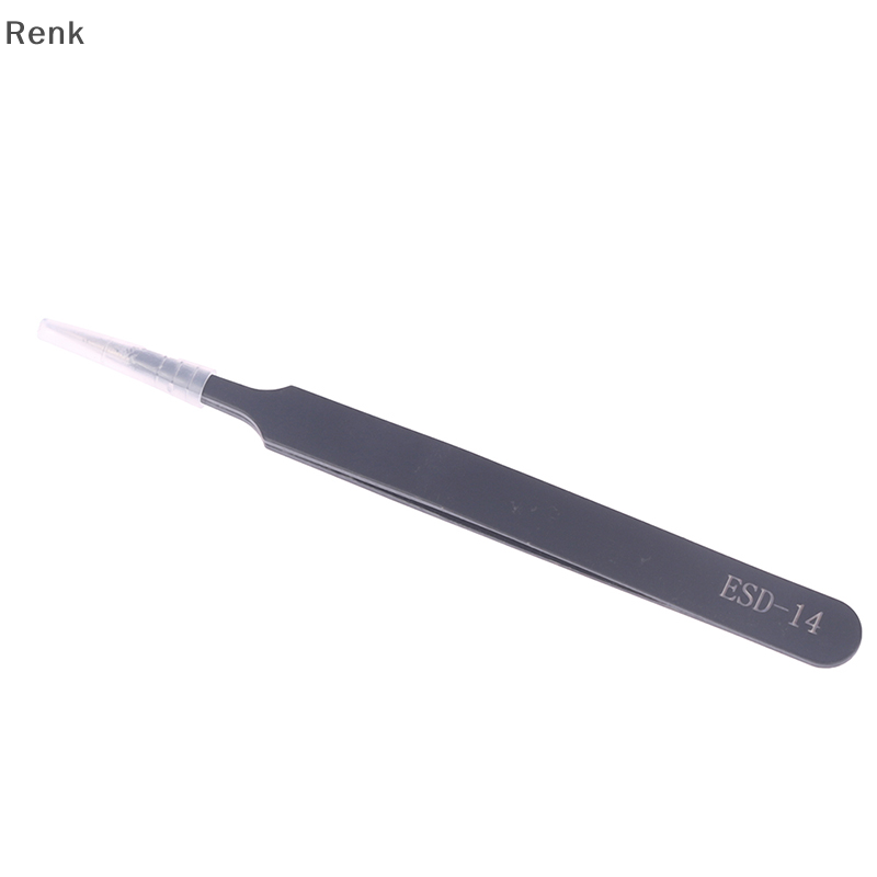 Renk 1Pcs Stainless Steel Tweezers Fine Point Tweezer Non-Magnetic