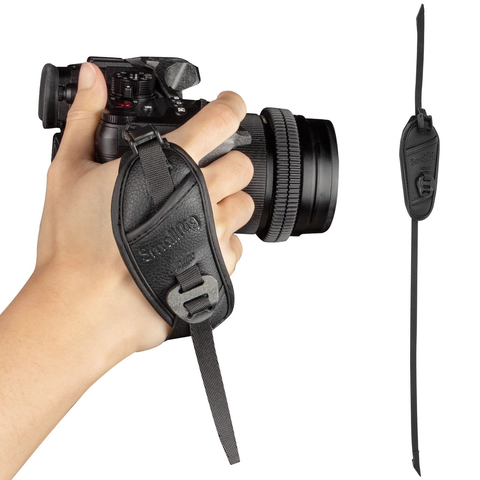 SmallRig Dây Đeo Cổ Tay Lồng Máy Ảnh Dây Đeo Tay Mamba Màu Đen Với Thiết Kế Có Thể Tháo Rời Và Điều Chỉnh Nhanh Tay Cầm An Toàn Cho Lồng Máy Ảnh Tay Cầm Máy Ảnh Và Giá Đỡ L 3848