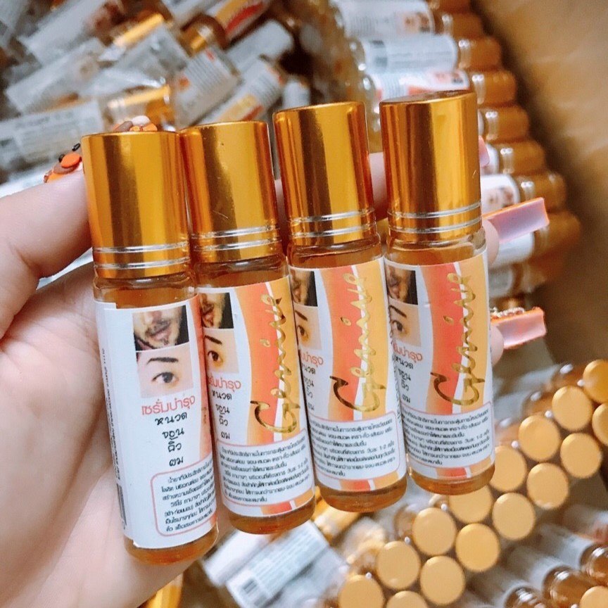 Serum kích mọc lông mi, chân mày, râu, tóc Genive Thái Lan