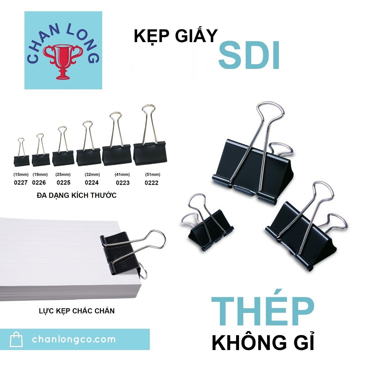 KẸP GIẤY SDI