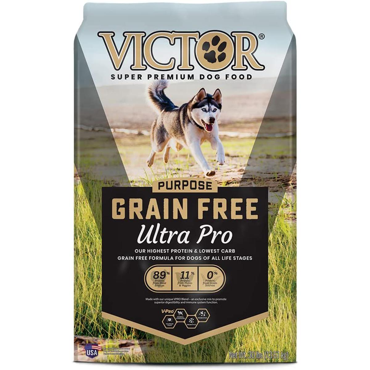 Gallery Detail: Victor Super Premium Dog Food Grain Free Ultra Pro Dry