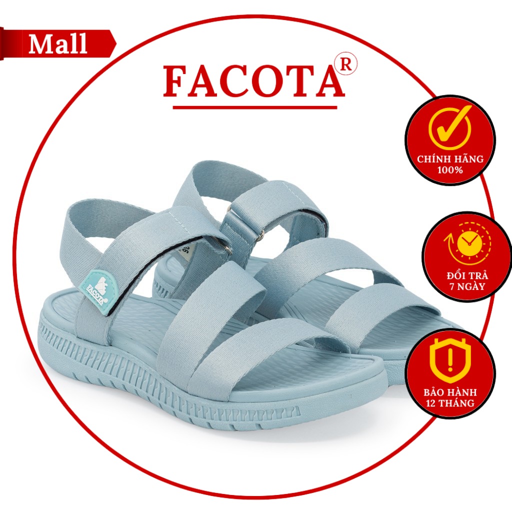 [FREESHIP] Giày sandal Facota nữ chính hãng HA18, Facota xanh mint nữ, Sandal đi học, Sandal đế phylon êm nhẹ...