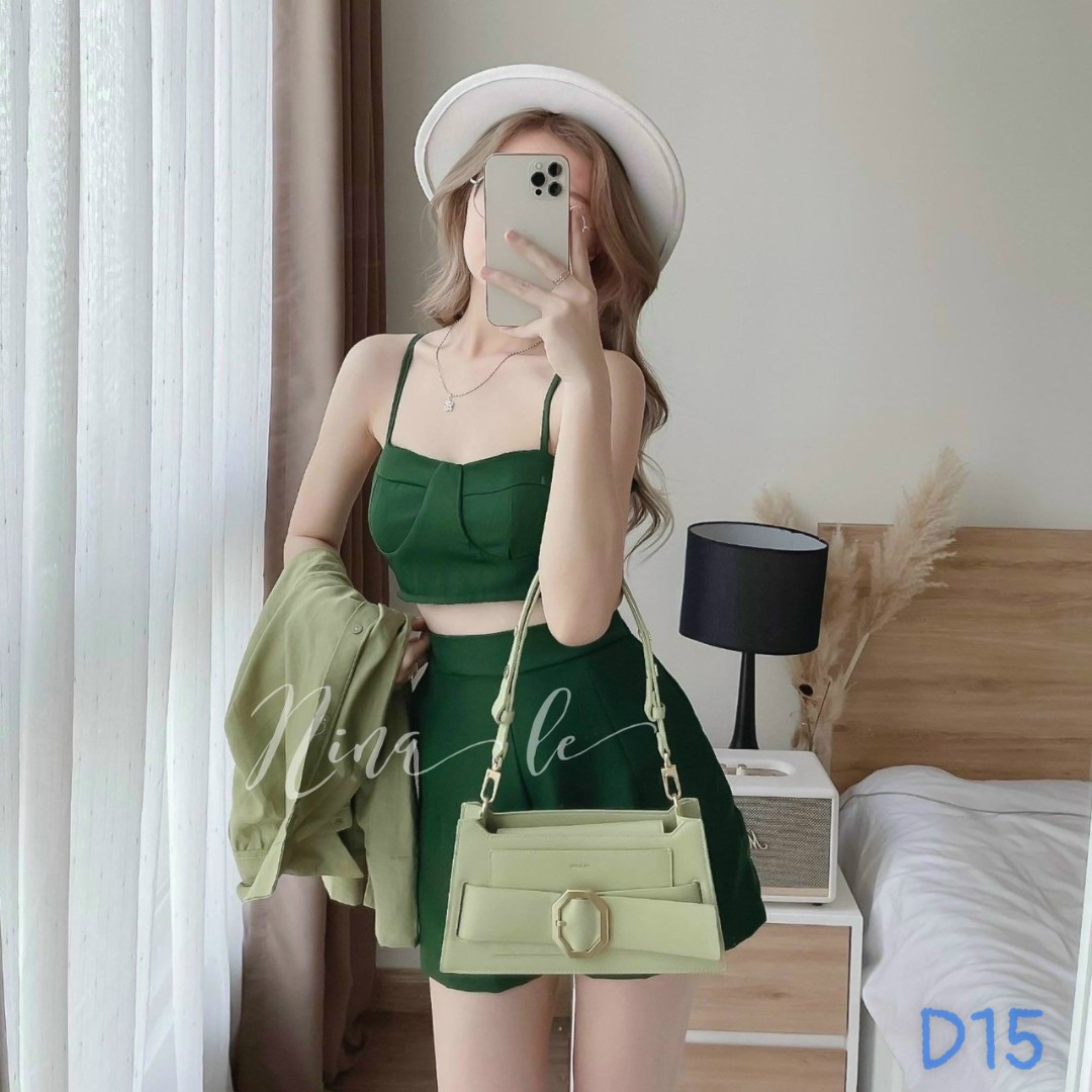 sét 3 món áo lụa tuyết mưa sang chảnh đủ màu  ld22