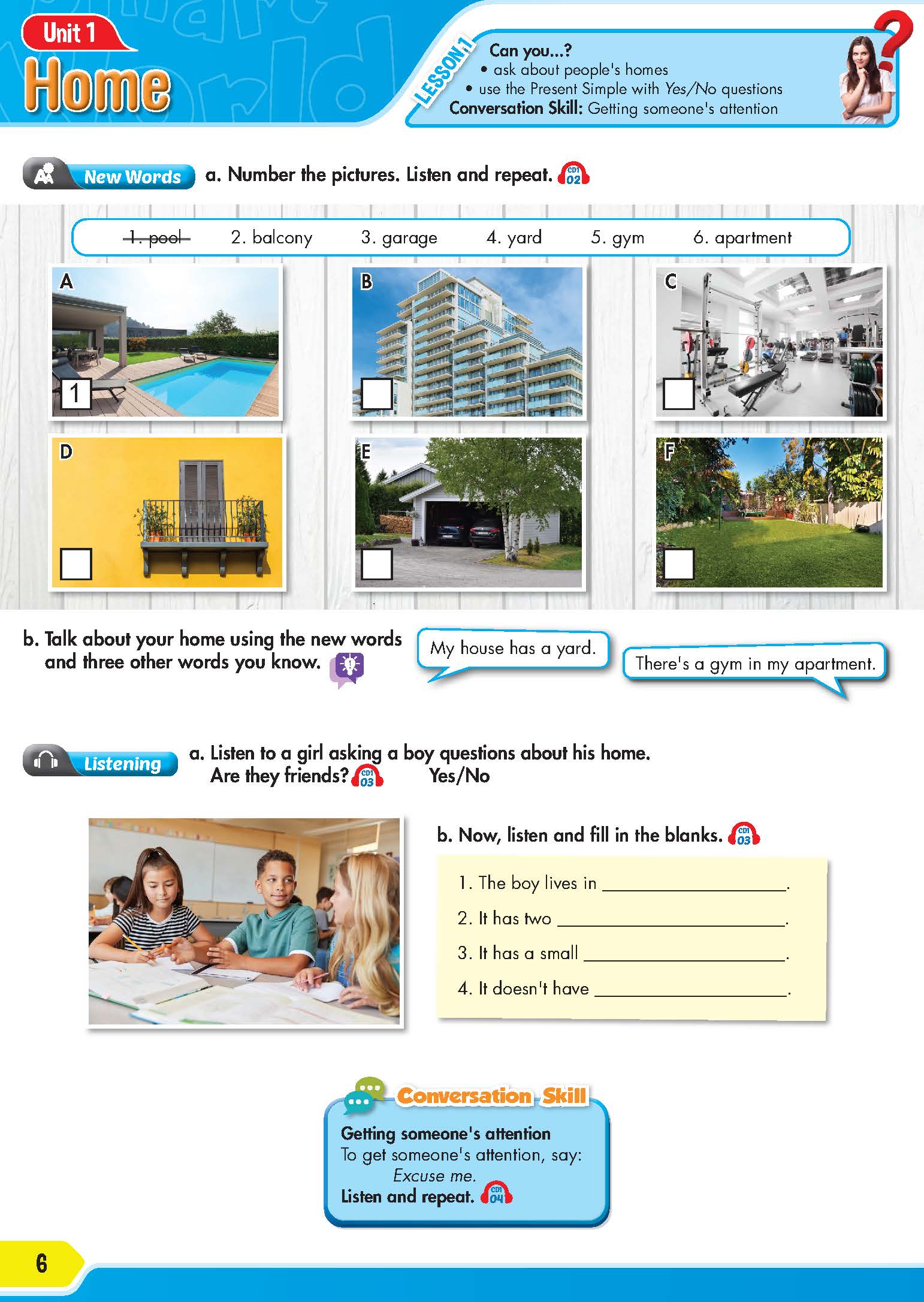 Sách - dtpbooks - Tiếng Anh 6 i-Learn Smart World - Student's Book (Sách học sinh)
