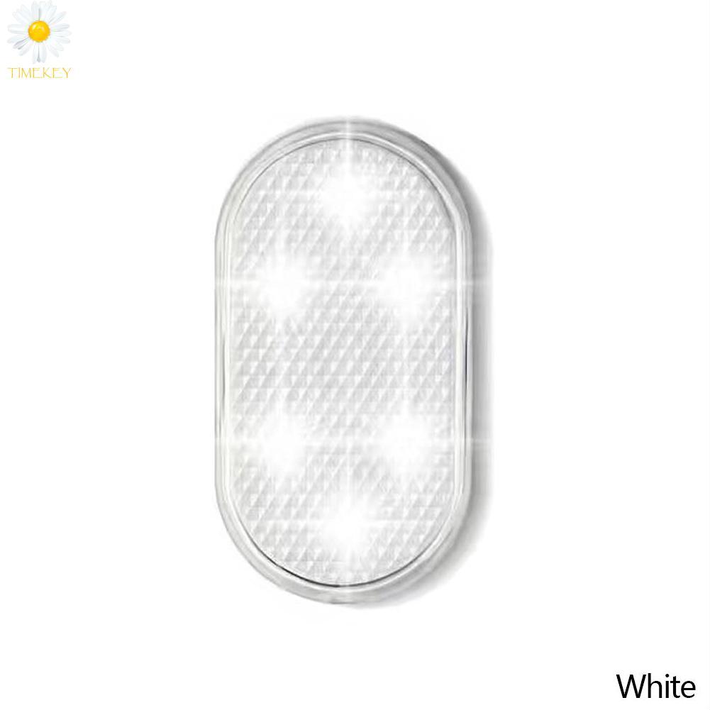 Timekey 1Pcs Car Interior Light Auto Roof Ceiling Reading Lamp LED Night Light USB Charging Car Light 5V
