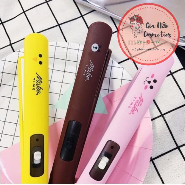 Máy là tóc mini Make Time hình thú gấu vịt